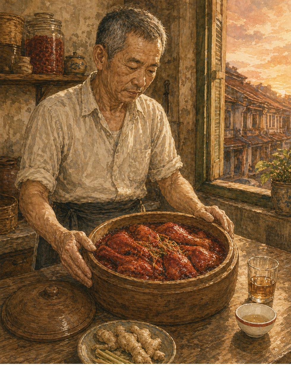 Foochow Ang Chao Chicken — vignette