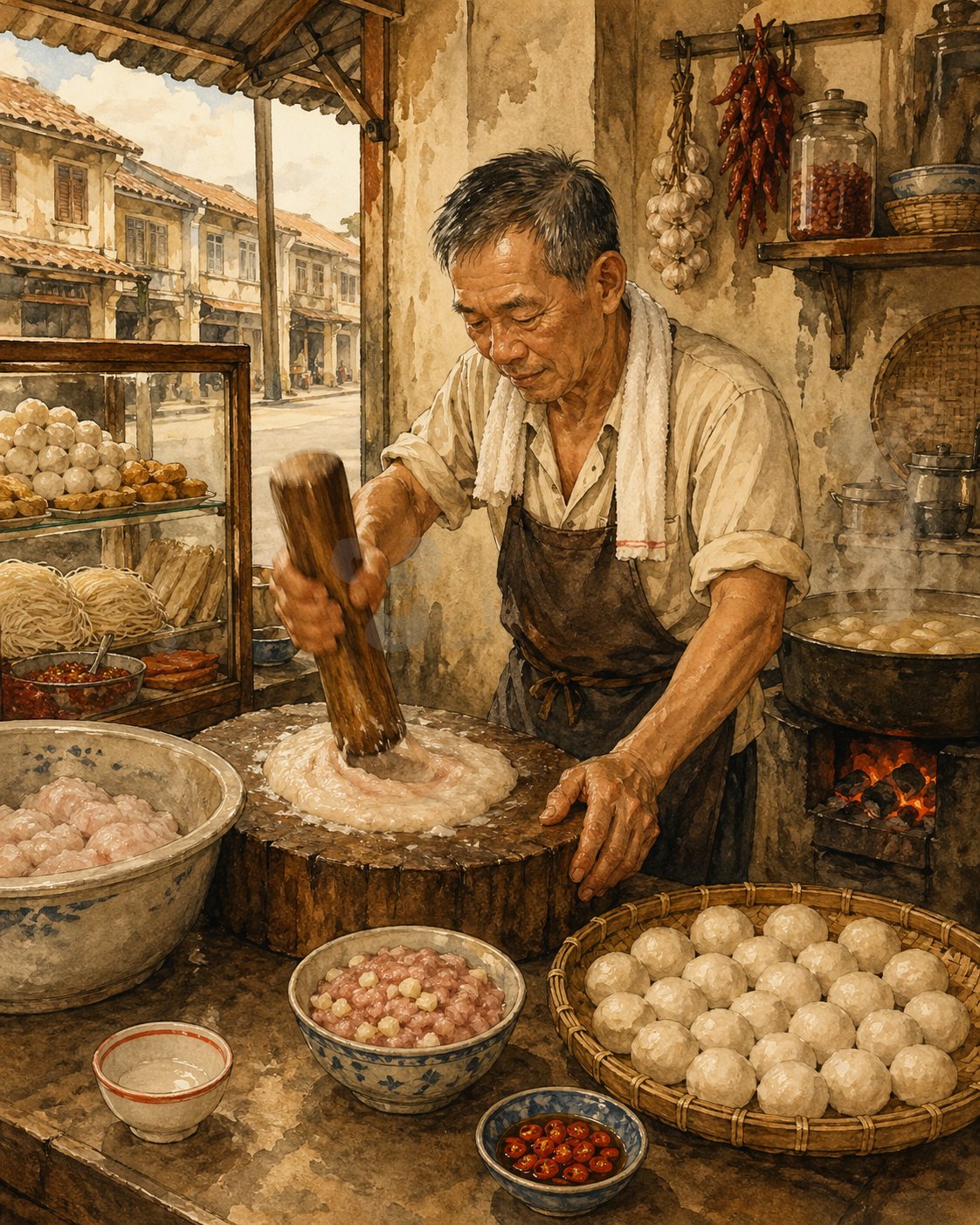 Foochow Fishball Soup — vignette