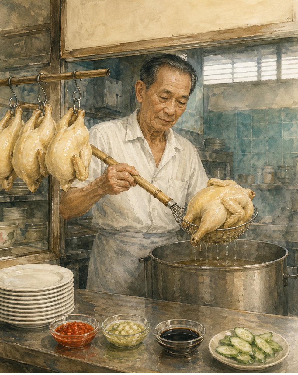 Hainanese Chicken Rice — vignette