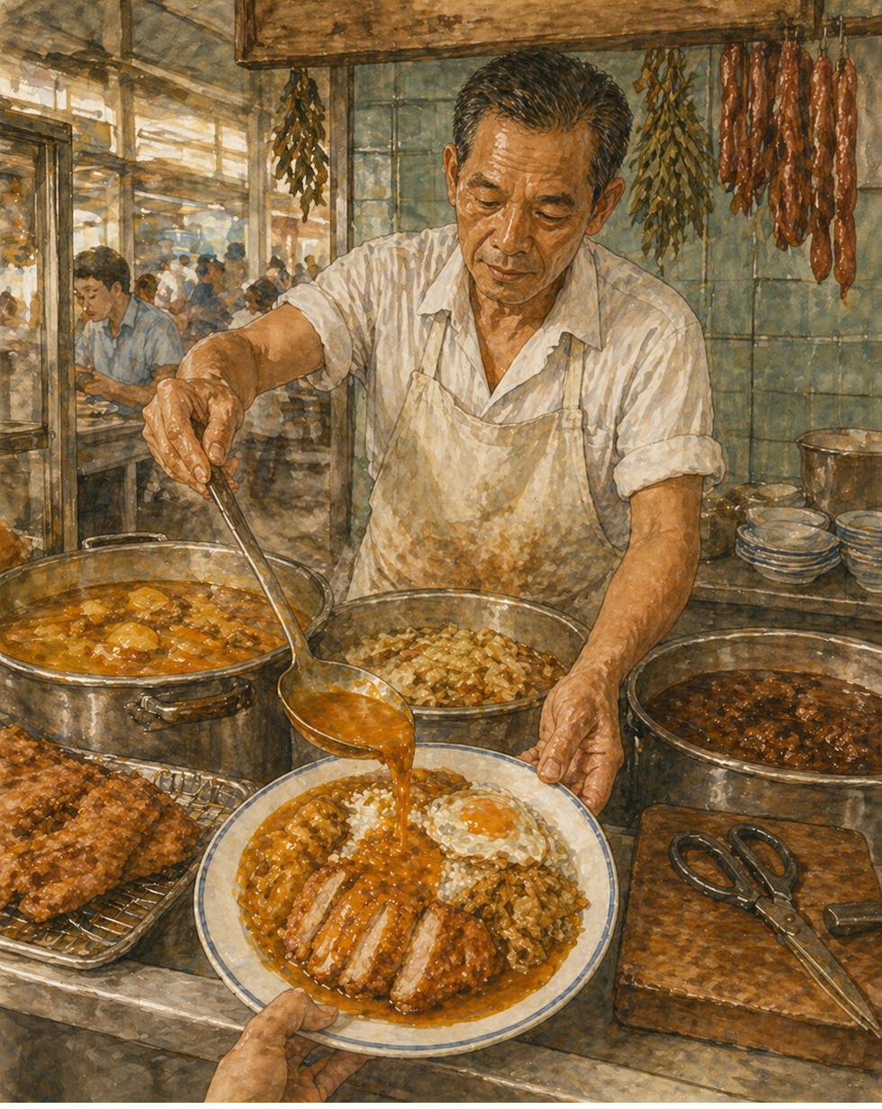 Hainanese Curry Rice — vignette
