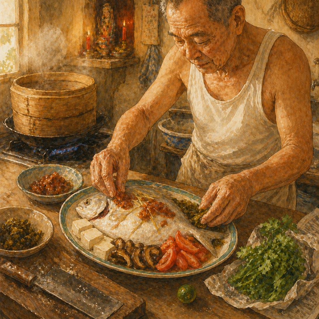 Steamed Pomfret — vignette